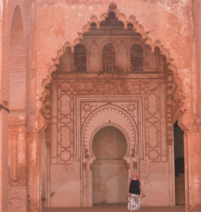 Some Detail In The Mosque with Sylvie